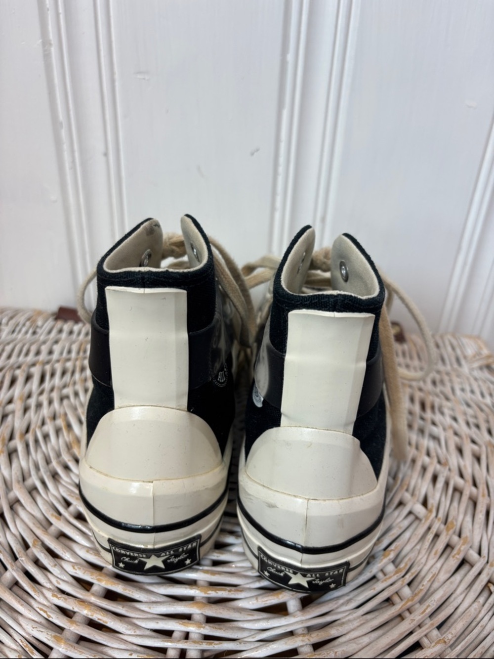 Rare CONVERSE X KIM JONES Chuck 70 High Utility Wave Sneakers | Size 8 - Picture 4 of 14
